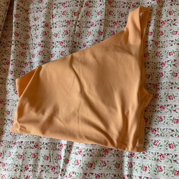 lululemon athletica Other - Lululemon Vibrant Orange One-Shoulder Top